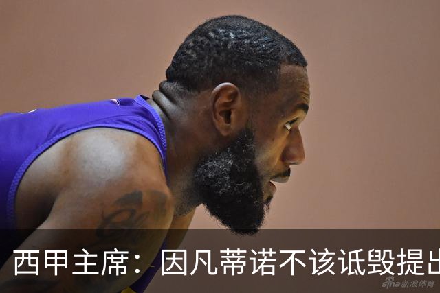 西甲主席：因凡蒂诺不该诋毁提出问题的人 应给出回复